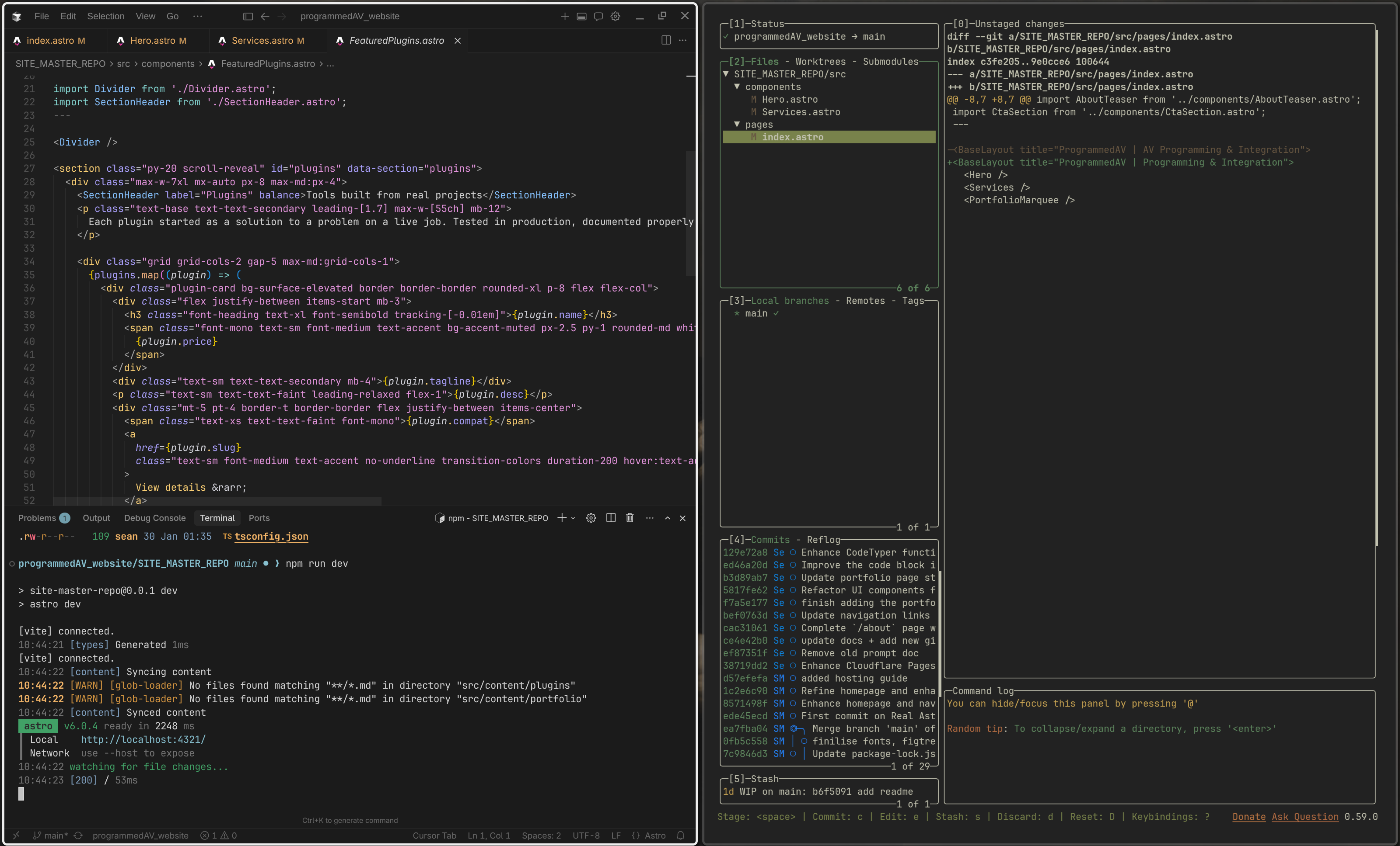 HTML/JavaScript/CSS Programming