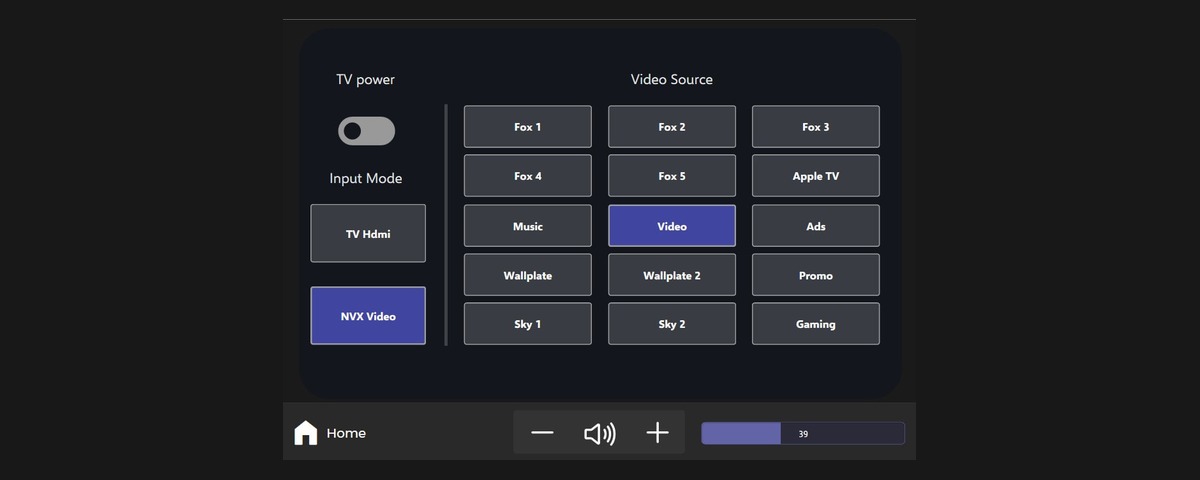 Crestron NVX video-over-IP device