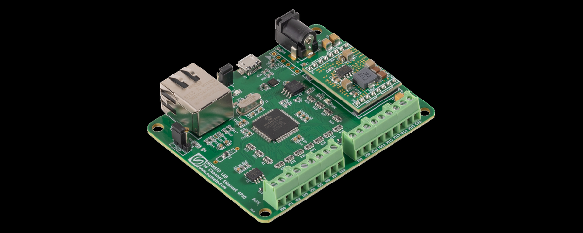 Numato Lab 16-channel Ethernet GPIO module